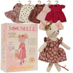 Mouselle Mouse Doll with Wardrobe | LEVLOVS | Maison Maestu