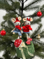 Christmas Mice – Holiday Mouse Dolls by LEVLOVS