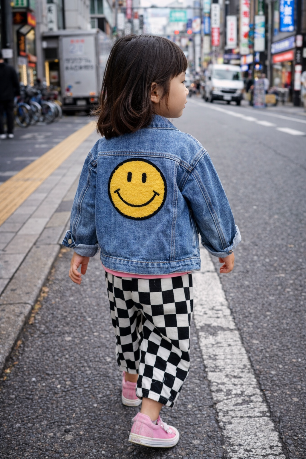 Kids Smiley Heritage Denim Jacket