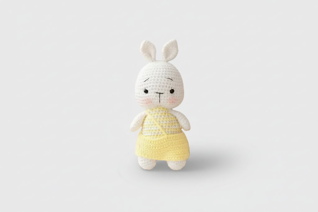 Hand-Crocheted Bunny Plush Toy