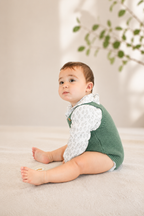 Conjunto de pelele de punto Sage Woodland