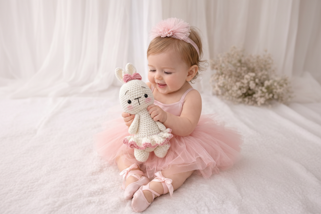 Hand-Crocheted Bunny Plush Toy