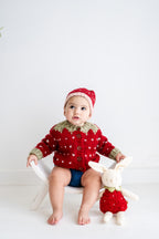 Peluche de conejito de fresa, juguete de peluche para bebés y niños