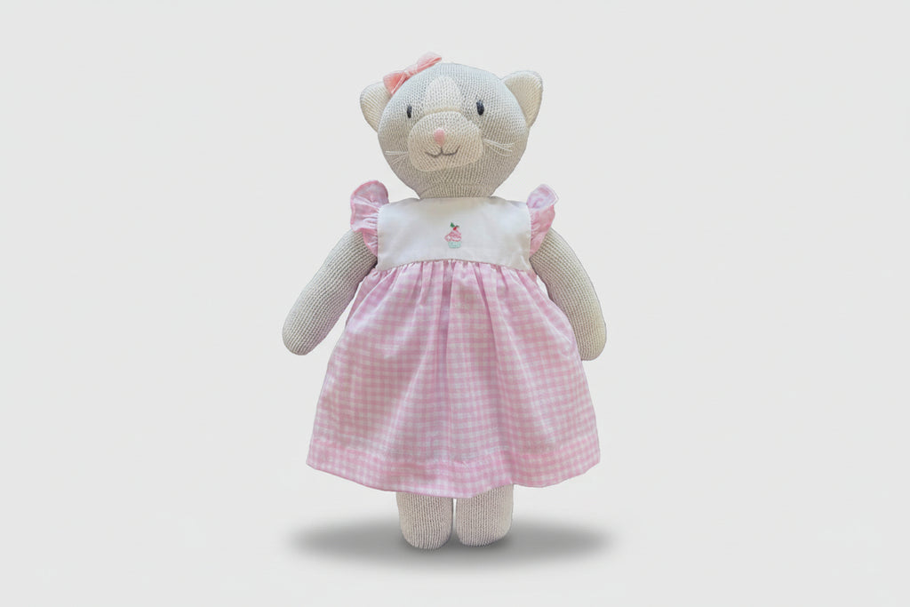Kitty Knit Doll-Pink