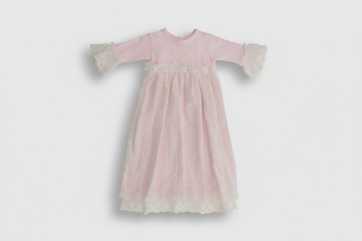 Precious Blush Gown for Infants and Toddlers