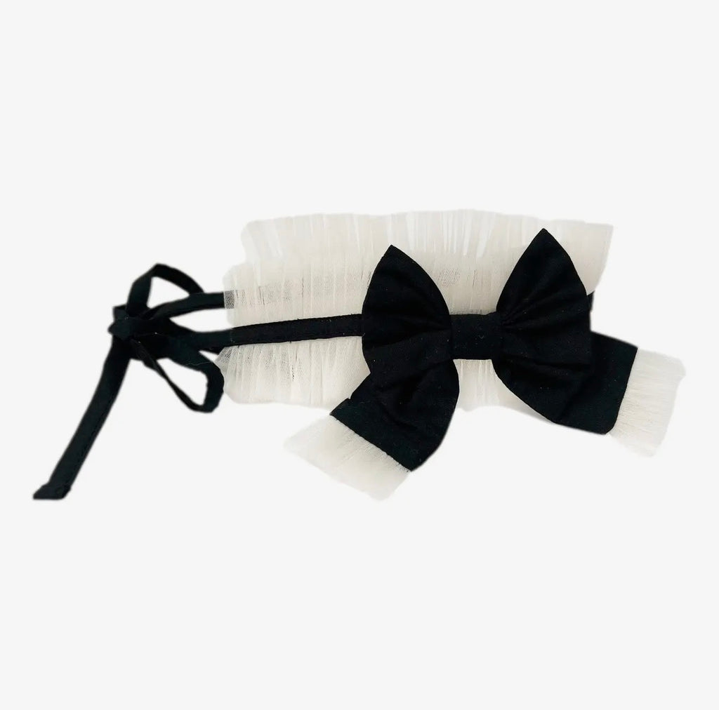Coco-Caramel Tulle Hair Sash – Couture Bow