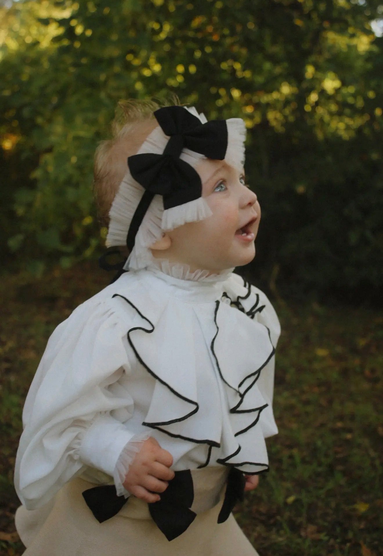 Coco-Caramel Tulle Hair Sash – Couture Bow