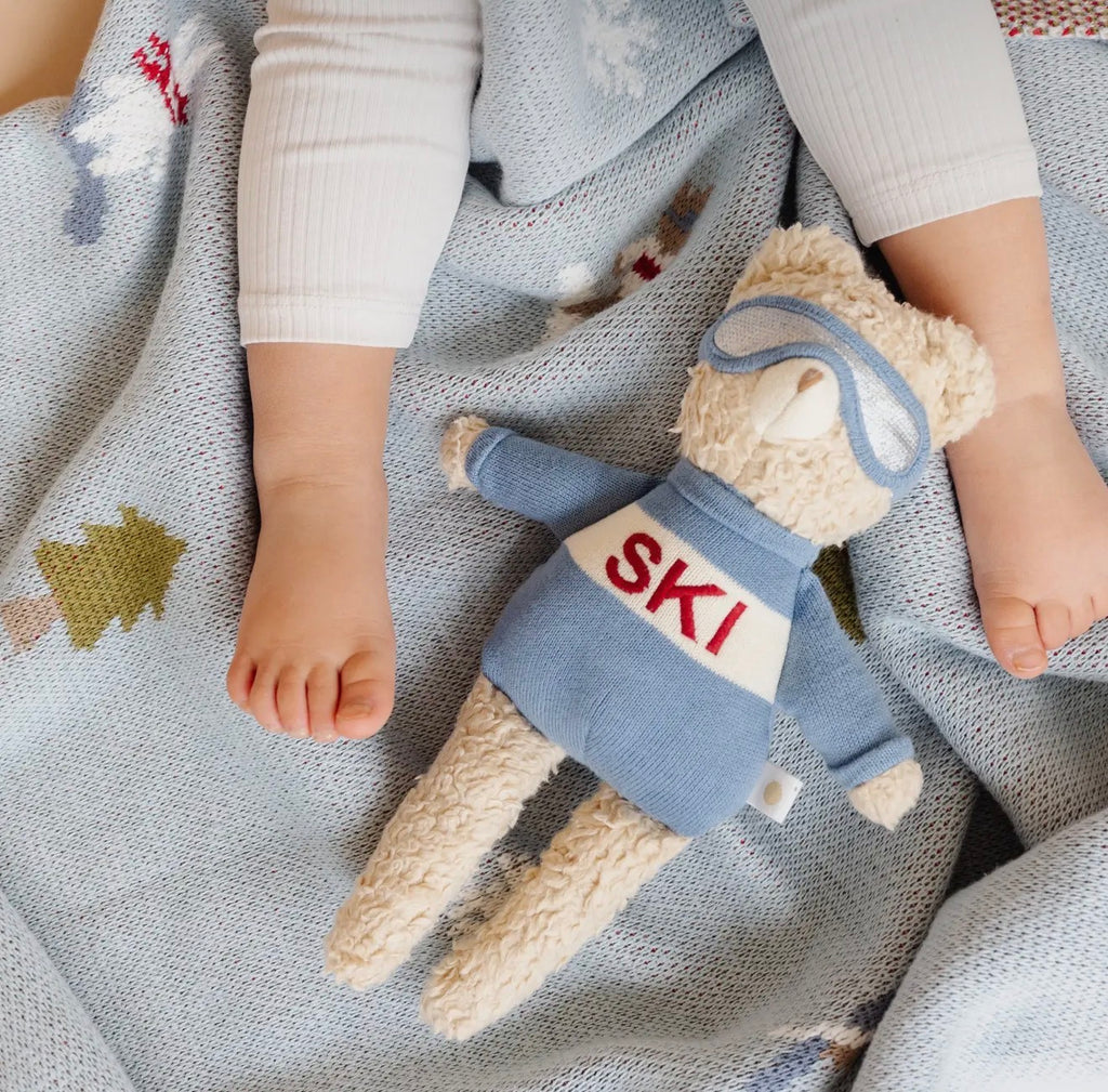 The Ski Bear Knit Doll