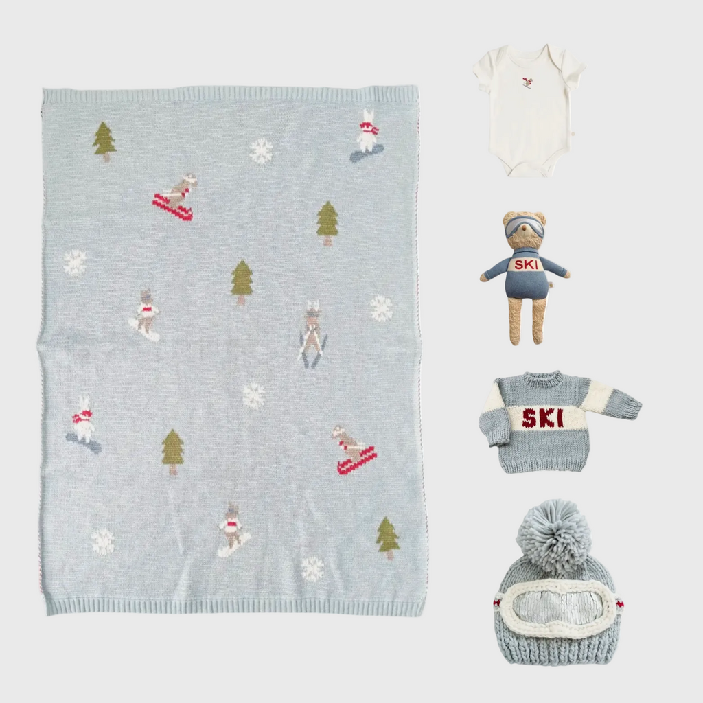 The Ski Knit Blanket Kit