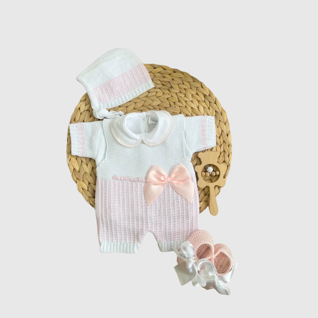 Buttercup Bloom Knit Four Pieces Set