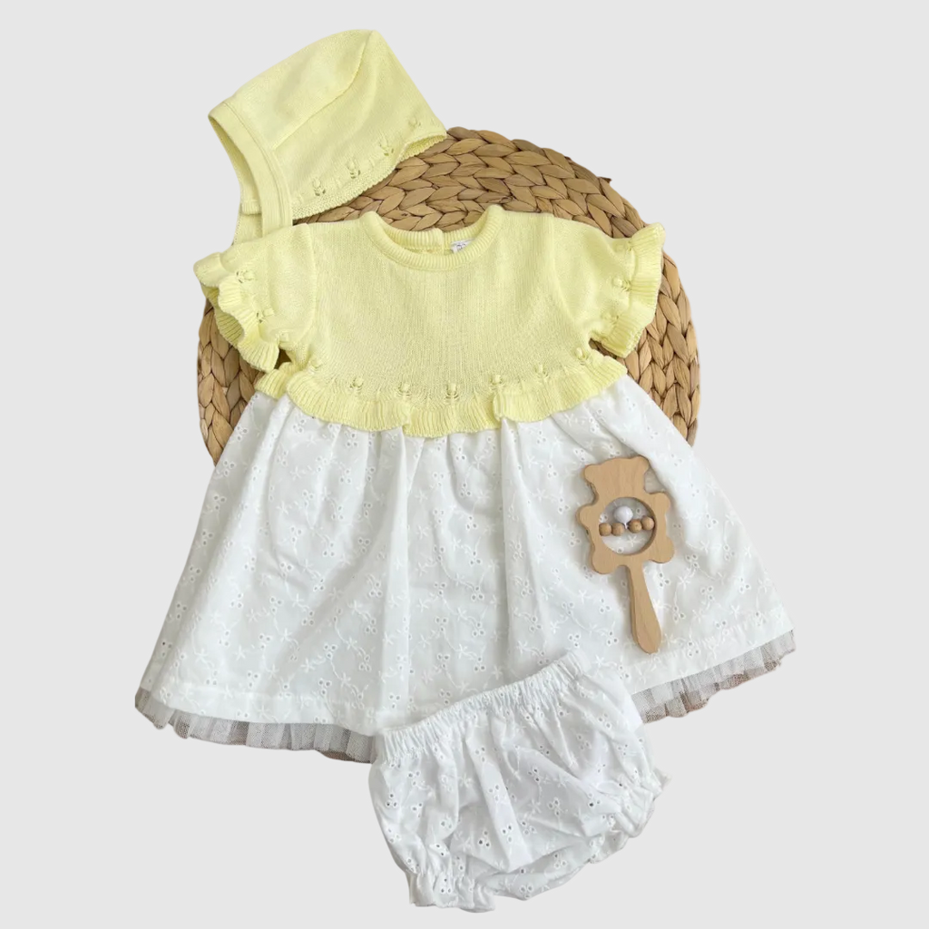 Lemon Blossom Heirloom Dress Set
