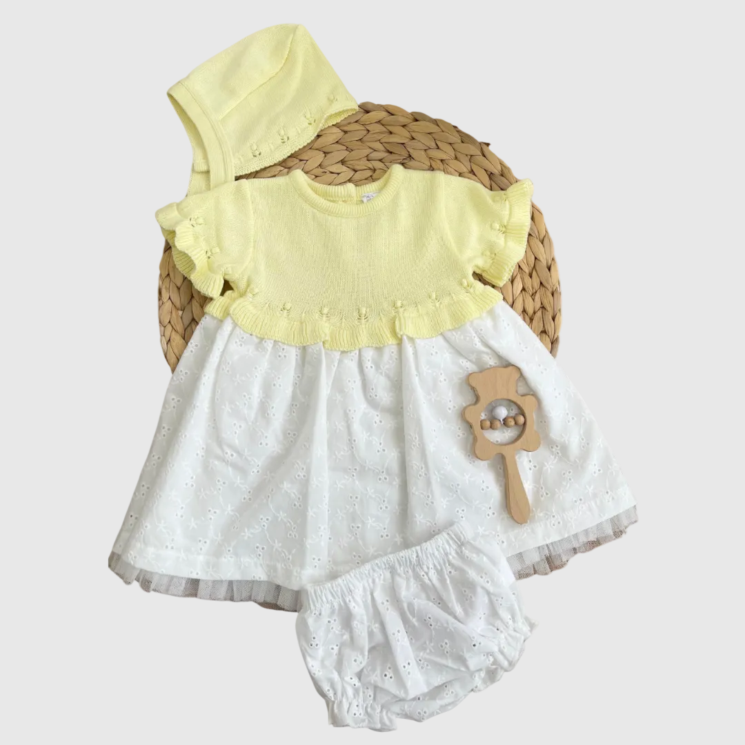 Lemon Blossom Heirloom Dress Set