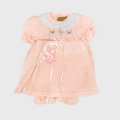 Conjunto de punto de herencia para bebé niña