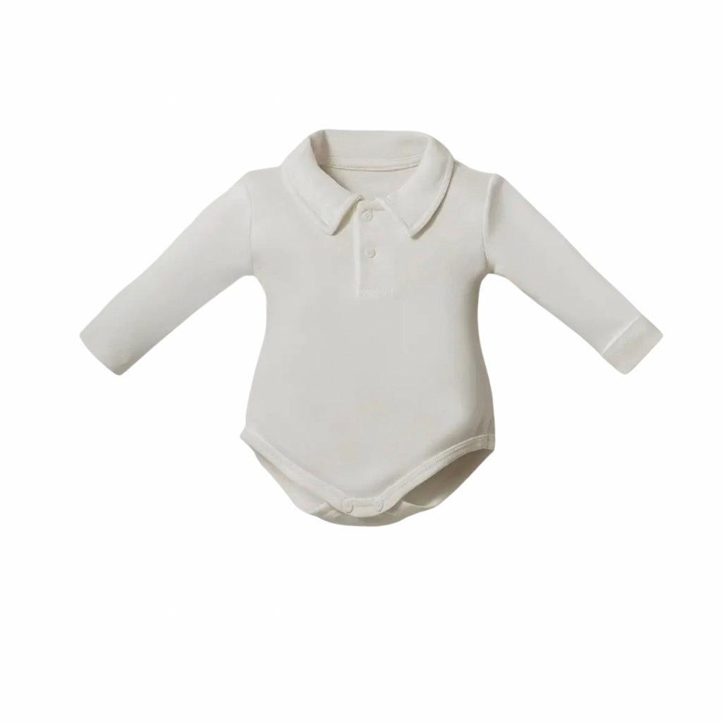 Unisex Wool -Rich baby Gentleman Suit (3 Pieces) - Beige
