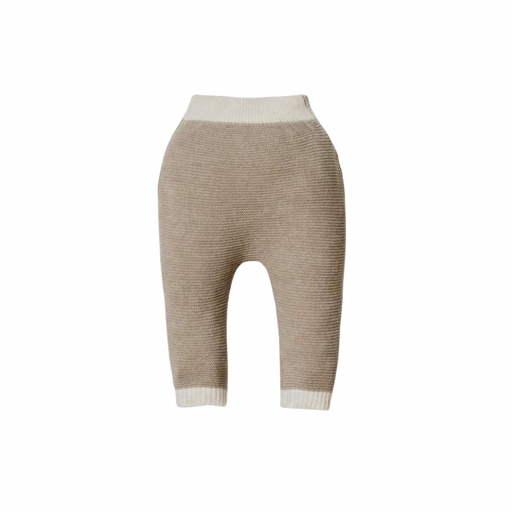 Unisex Wool -Rich baby Gentleman Suit (3 Pieces) - Beige