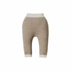 Traje de caballero unisex de lana rica para bebé (3 piezas) - Beige