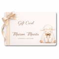 Tarjeta de regalo Maison Maestu