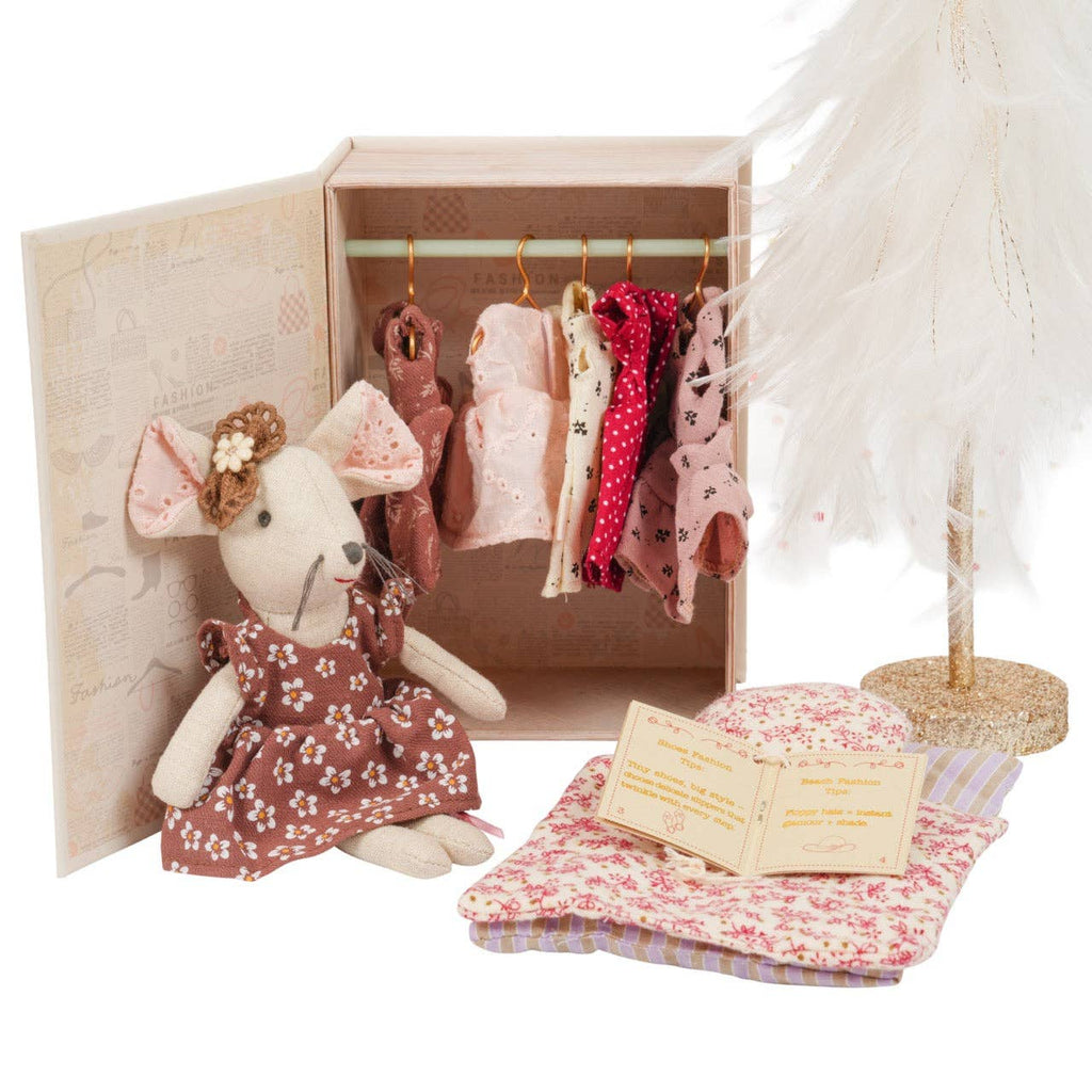 Mouselle Mouse Doll with Wardrobe | LEVLOVS | Maison Maestu