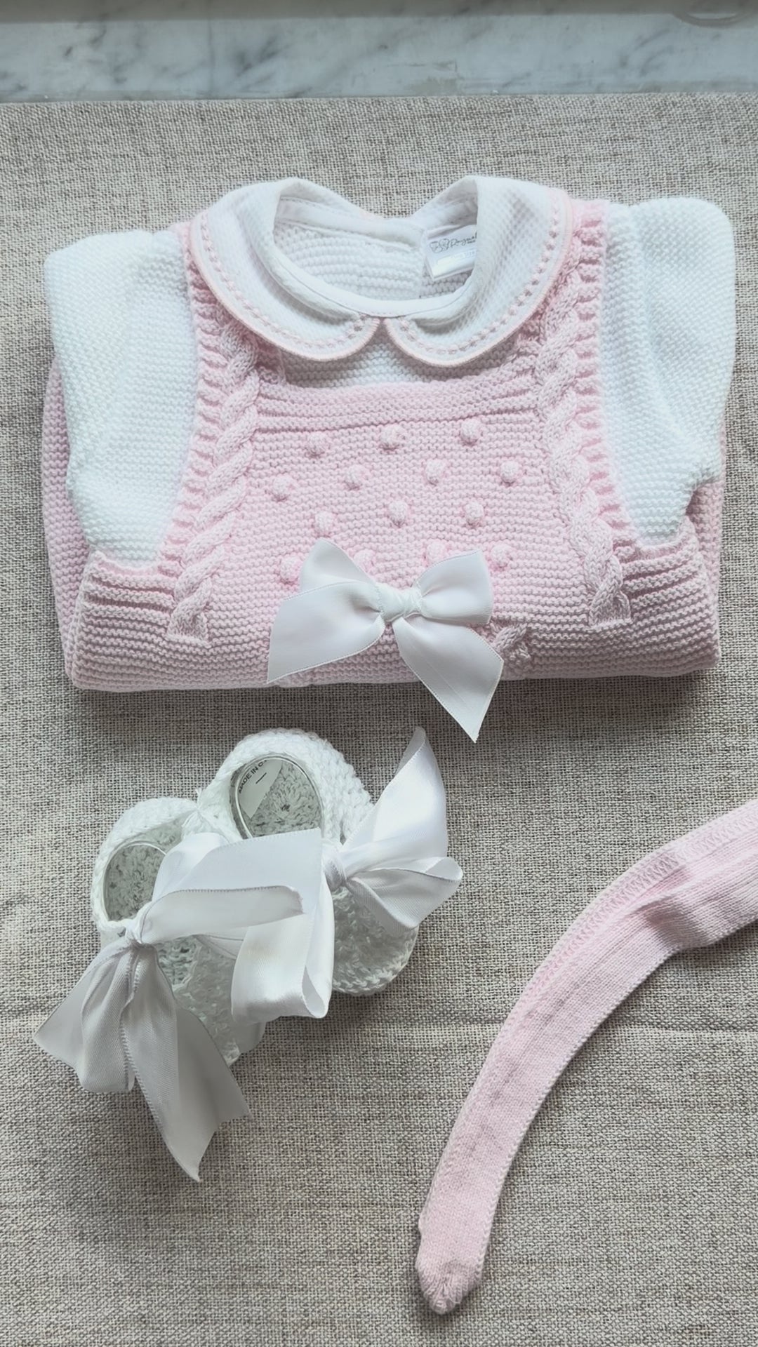 Rosie Heirloom Knit Four Pieces Set