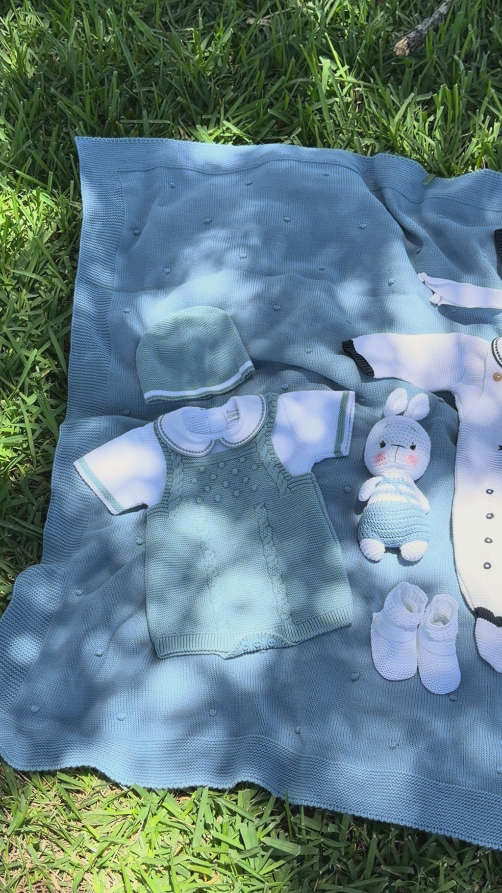 Set de regalo de lujo para recién nacido Bluebell Dream