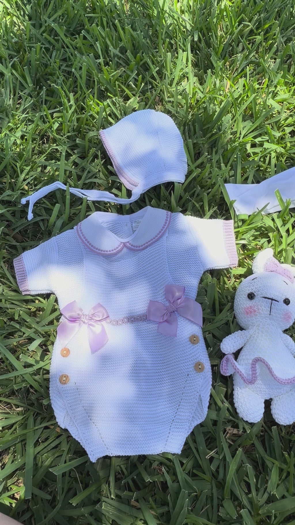 Set de Regalo de Lujo para Bebé Niña "Beso de Lavanda"